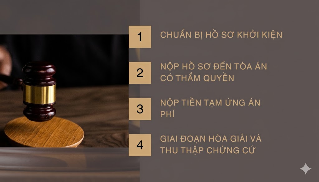 các bước khởi kiện tranh chấp di sản thừa kế